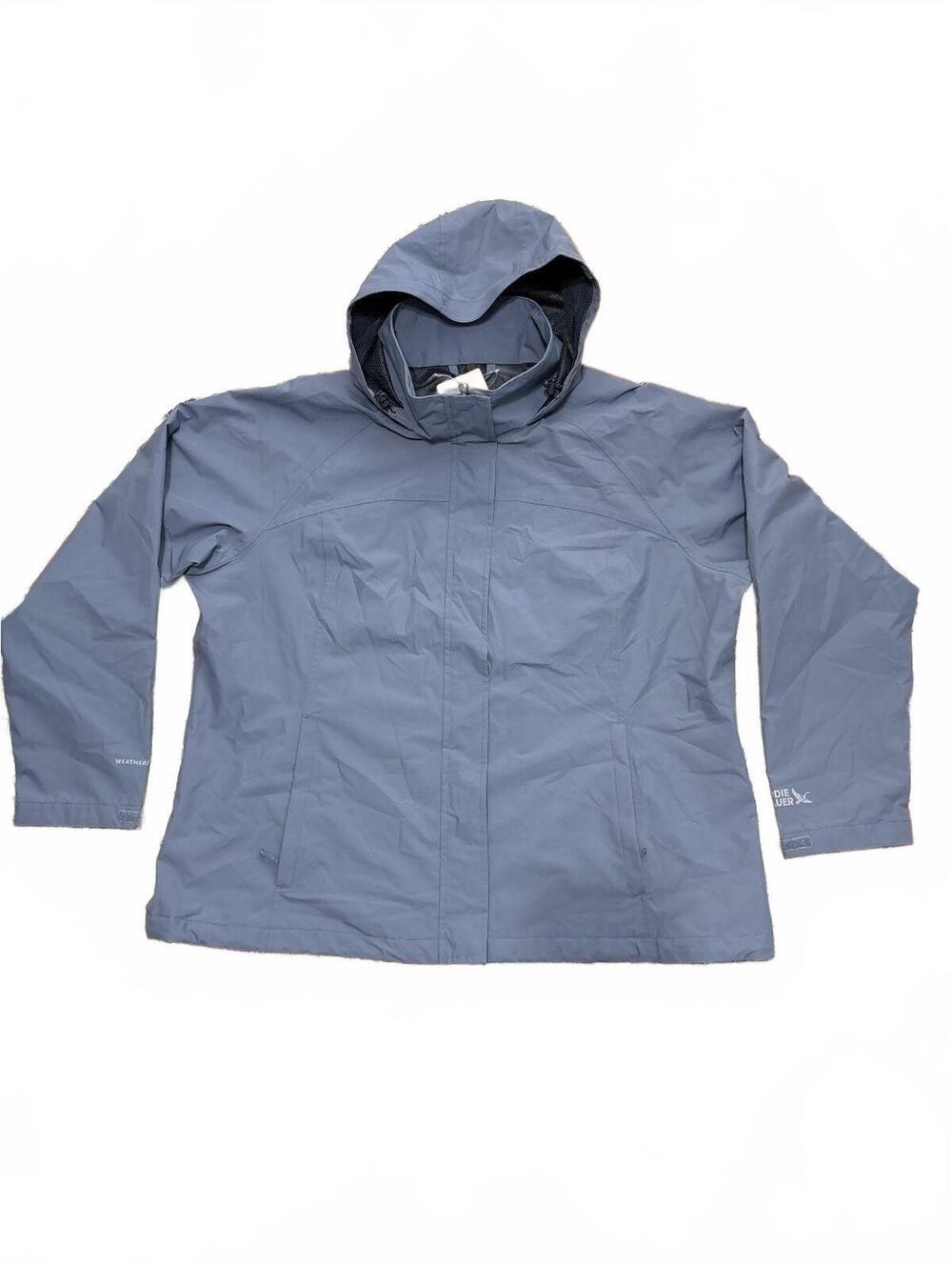 Eddie Bauer Women's Rainfoil Waterproof Rain Jacket, Size 2XL
